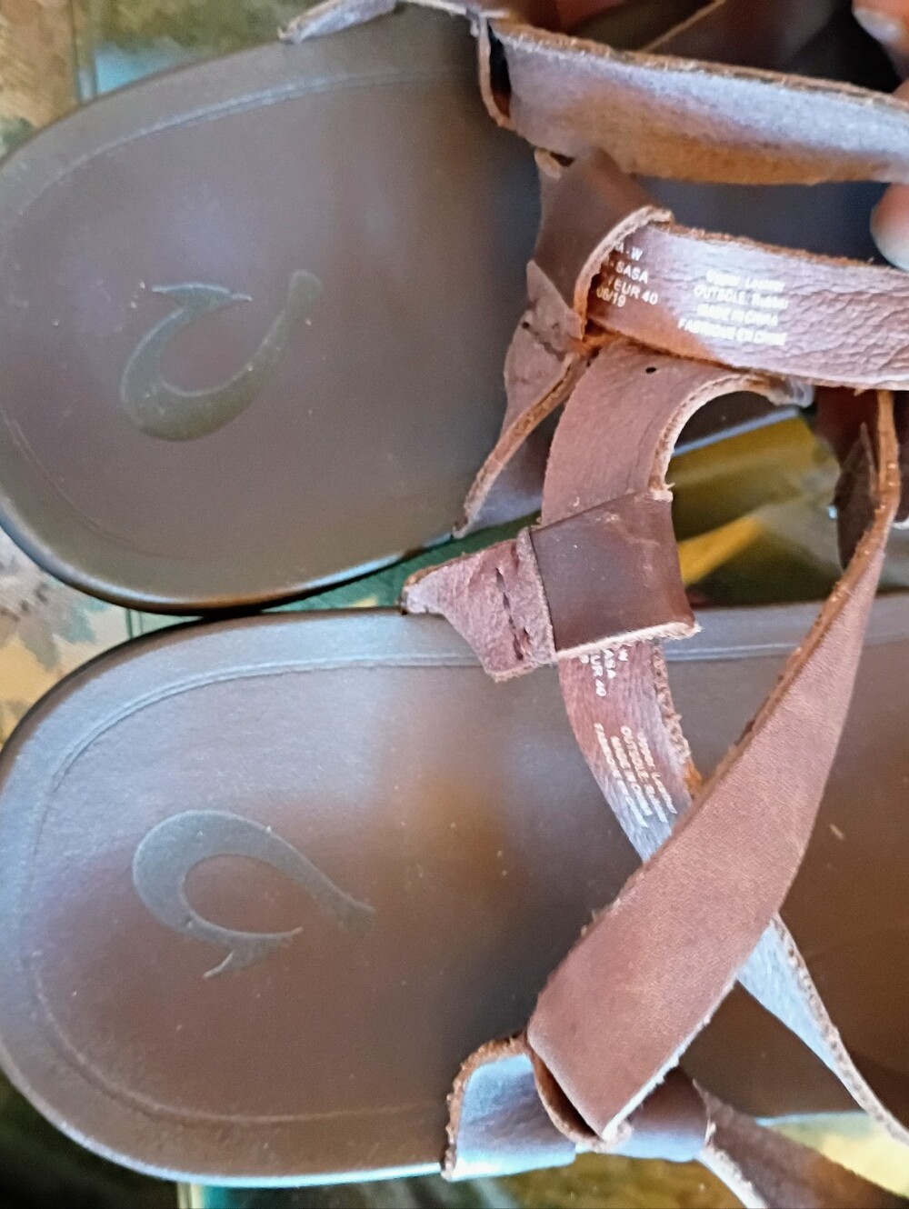 Olukai Upena Strappy Leather Sandal 10 - Picture 5 of 8